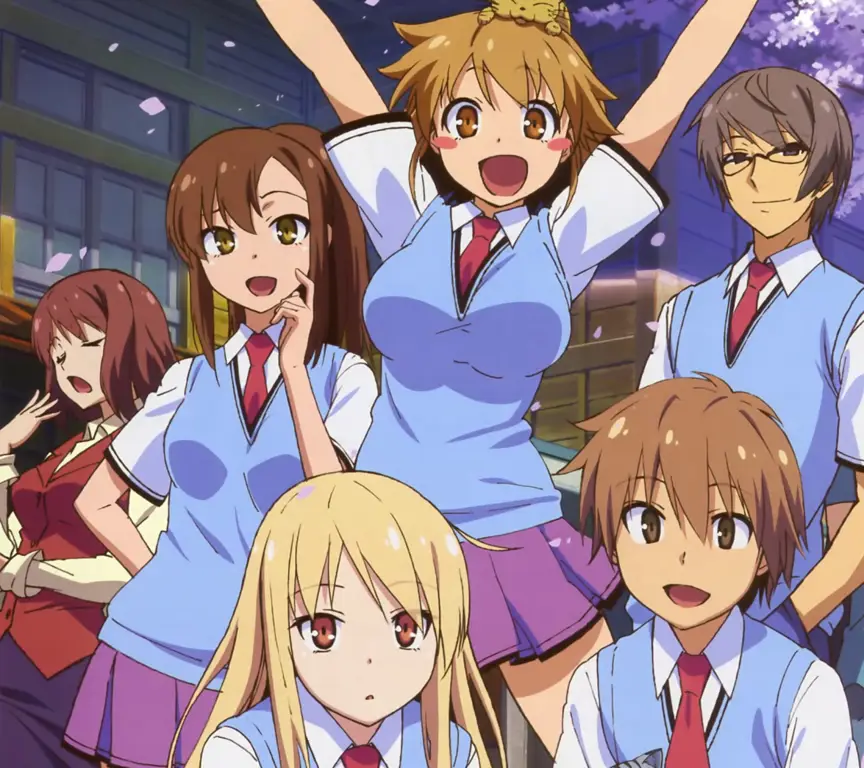 Ilustrasi dari Light Novel Sakurasou no Pet na Kanojo