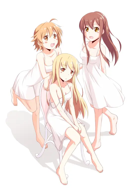 Gaya seni anime Sakurasou no Pet na Kanojo