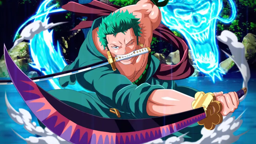 Gambar Zoro di situs baru