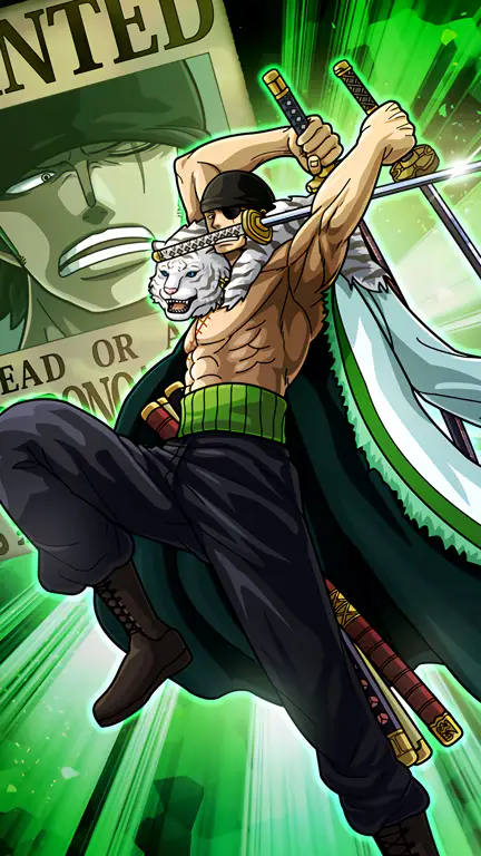 Gambar Zoro dari One Piece