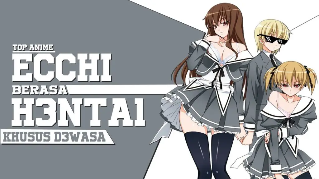 Perbandingan ecchi, hentai, dan shonen dalam anime