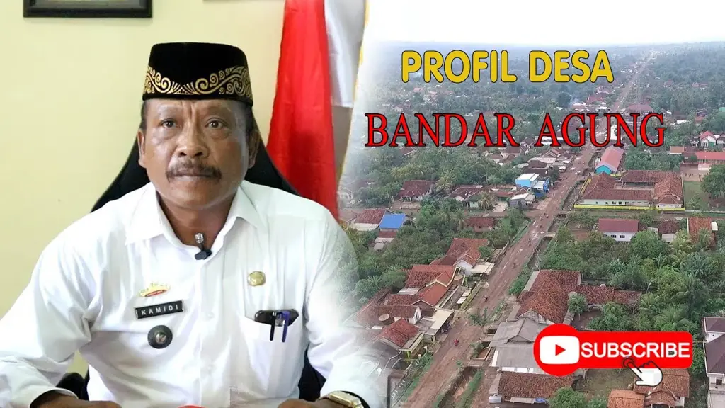 Jalan raya dan infrastruktur di Bandar Agung Lampung Timur