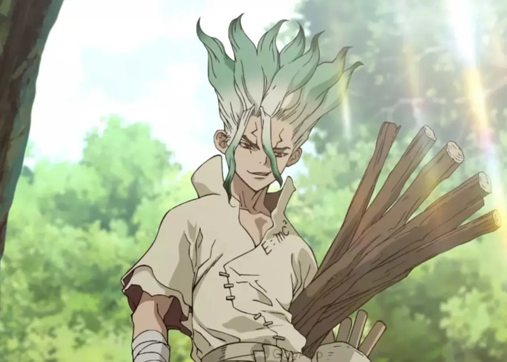 Gambar alat-alat ilmiah yang digunakan dalam Dr. Stone