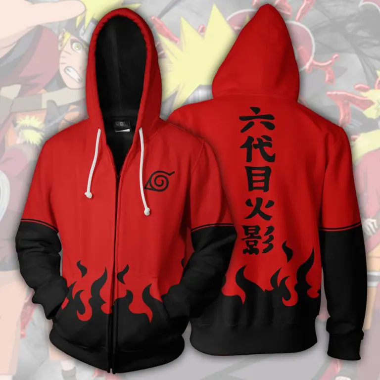 Aneka Desain Hoodie Anime yang Keren