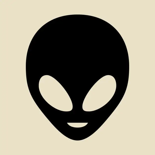 Contoh desain logo alien animasi