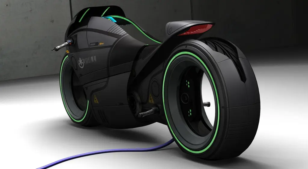 Desain motor futuristik