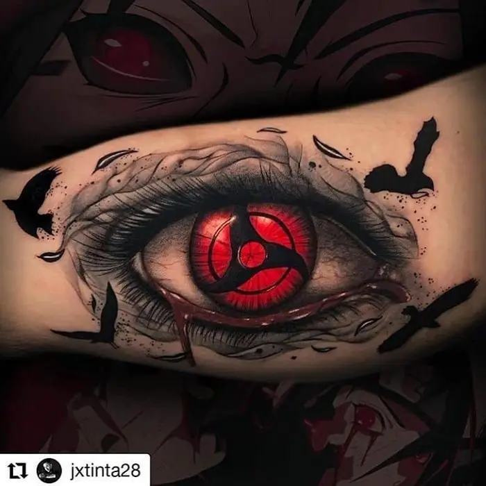 Berbagai desain tato anime yang populer di Indonesia