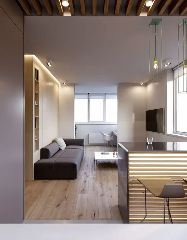 Desain apartemen minimalis