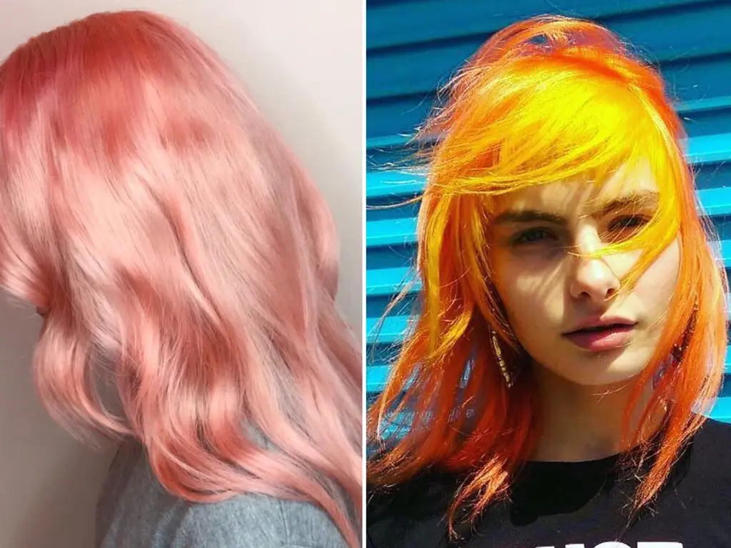 Berbagai gaya warna rambut bleaching pastel yang cantik