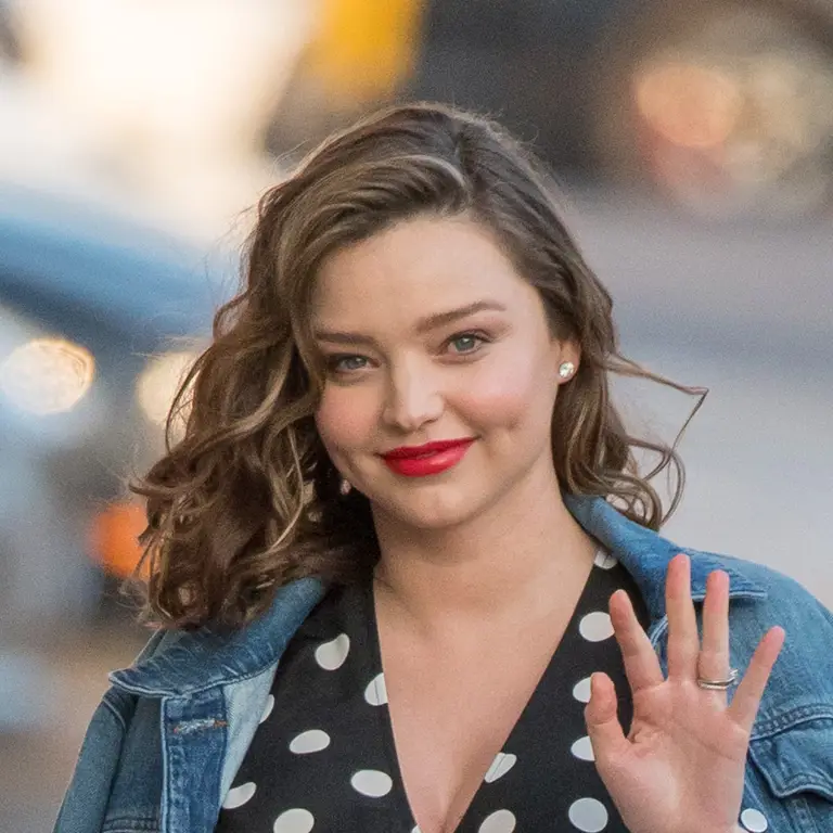 Rambut pirang Miranda Kerr