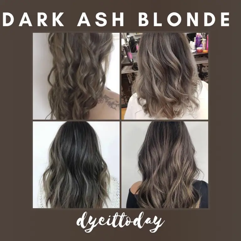 Contoh warna rambut ash blonde tanpa bleaching