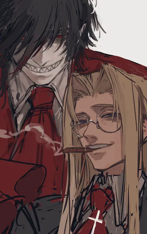 Integra Hellsing memerintahkan Alucard