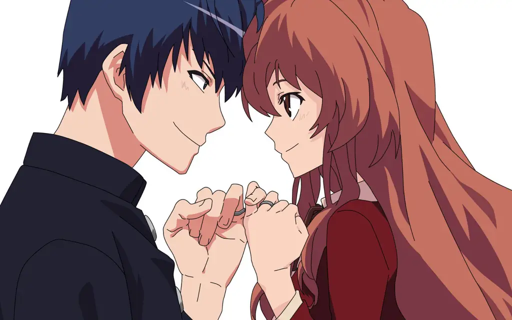 Interaksi antar karakter yang kompleks Gambar karakter anime yang sedang berinteraksi