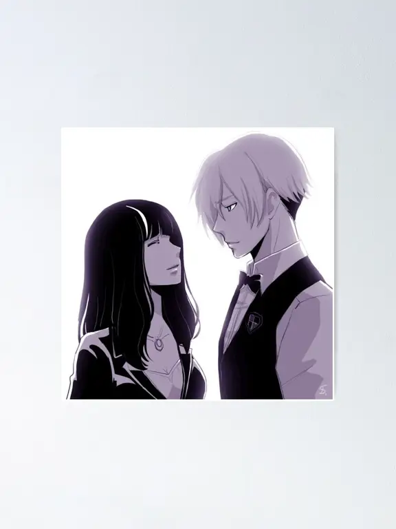 Decim dan Chiyuki dalam Death Parade