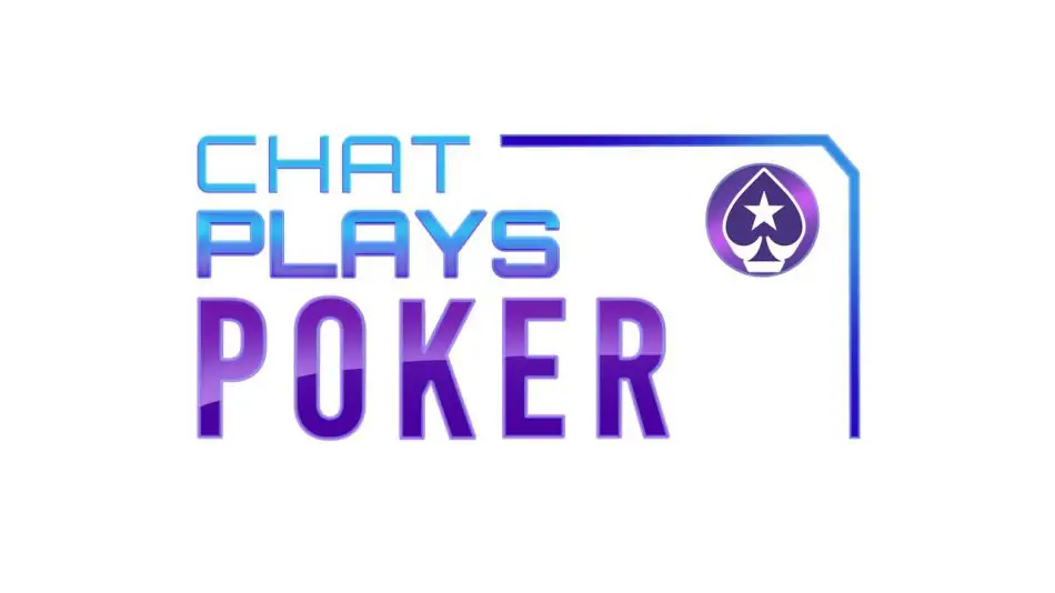 Seorang pemain poker sedang asyik berinteraksi melalui live chat.