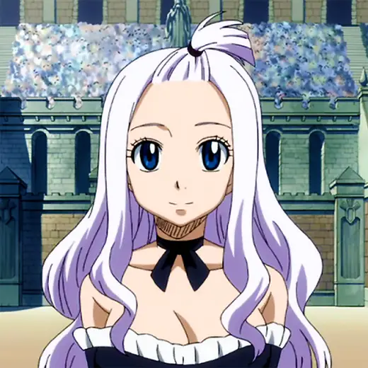 Gambar Mirajane dan Laxus dalam Fairy Tail