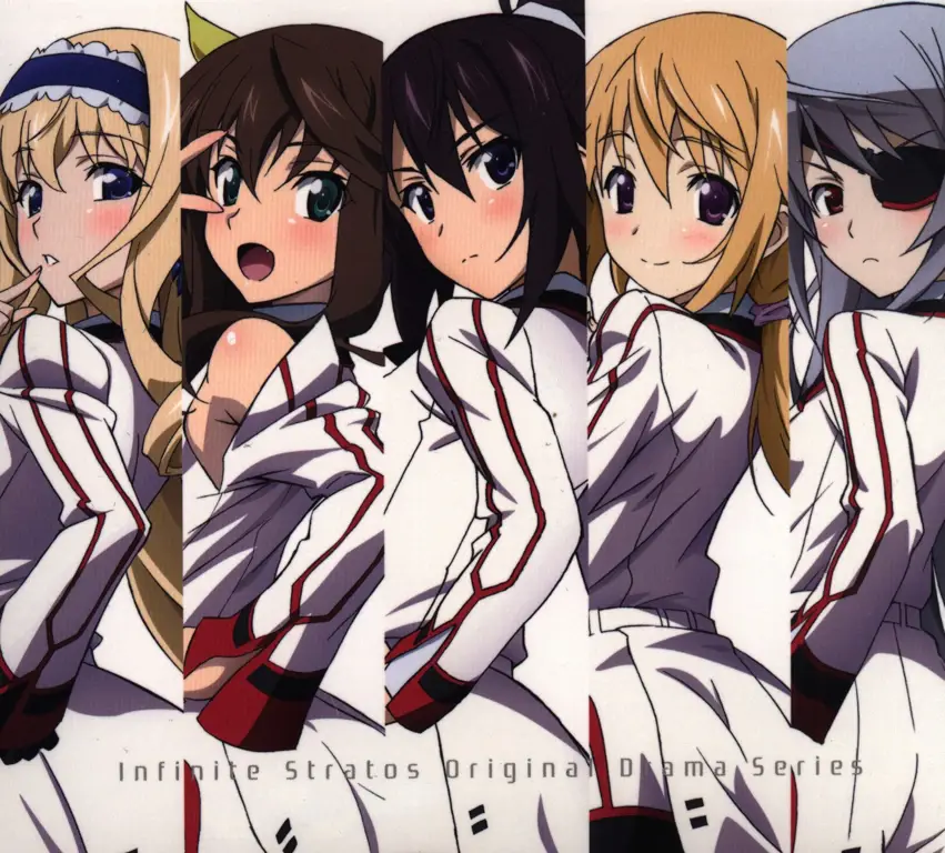 Adegan romantis dalam anime Infinite Stratos