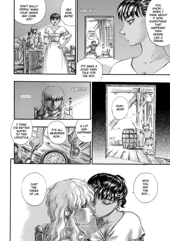 Griffith dan Casca dalam Berserk