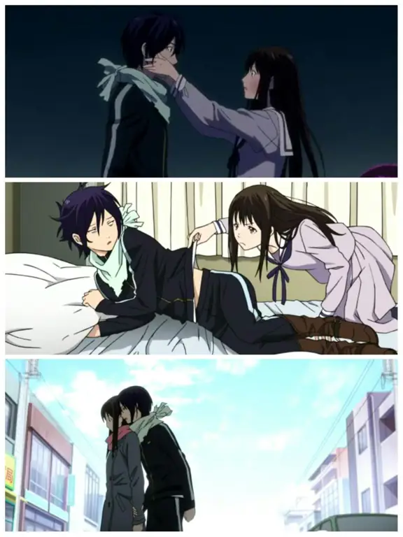 Yato dan Hiyori dalam Noragami