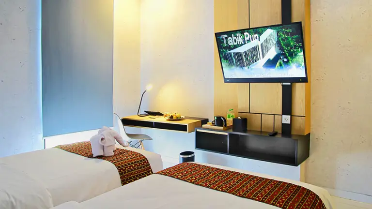 Interior Hotel BBC Bandar Jaya yang nyaman dan modern