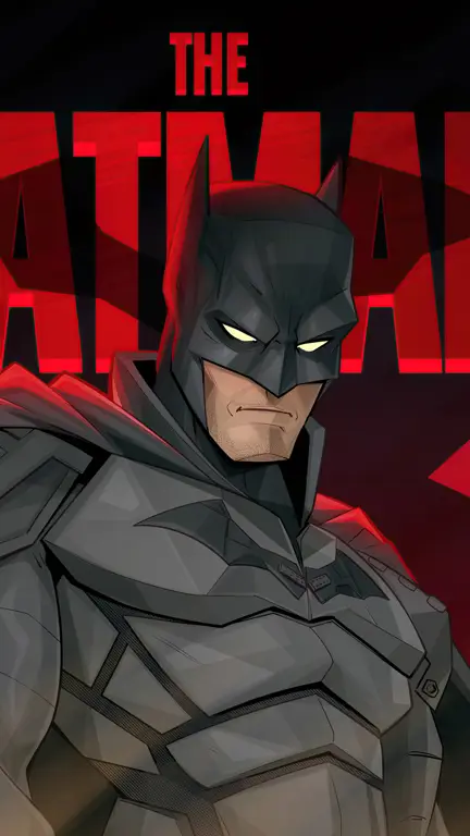 Batman bergaya anime