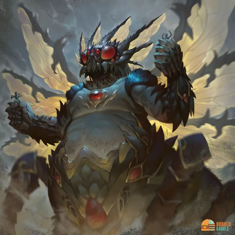 Seni modern yang menggambarkan Beelzebub