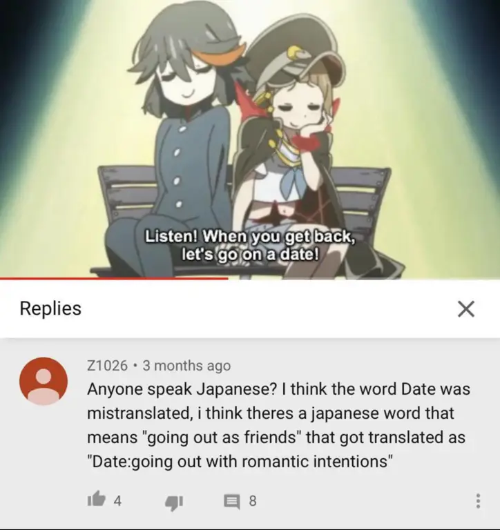 Adegan intrik politik dari anime