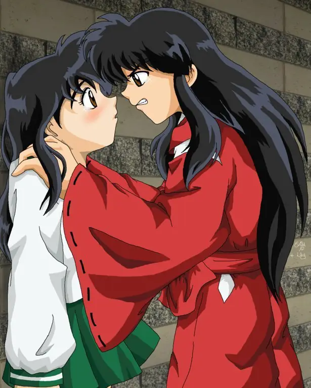 Inuyasha dan Kagome sedang berpetualang