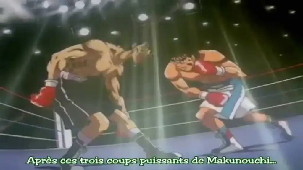 Gambar latihan Ippo Makunouchi