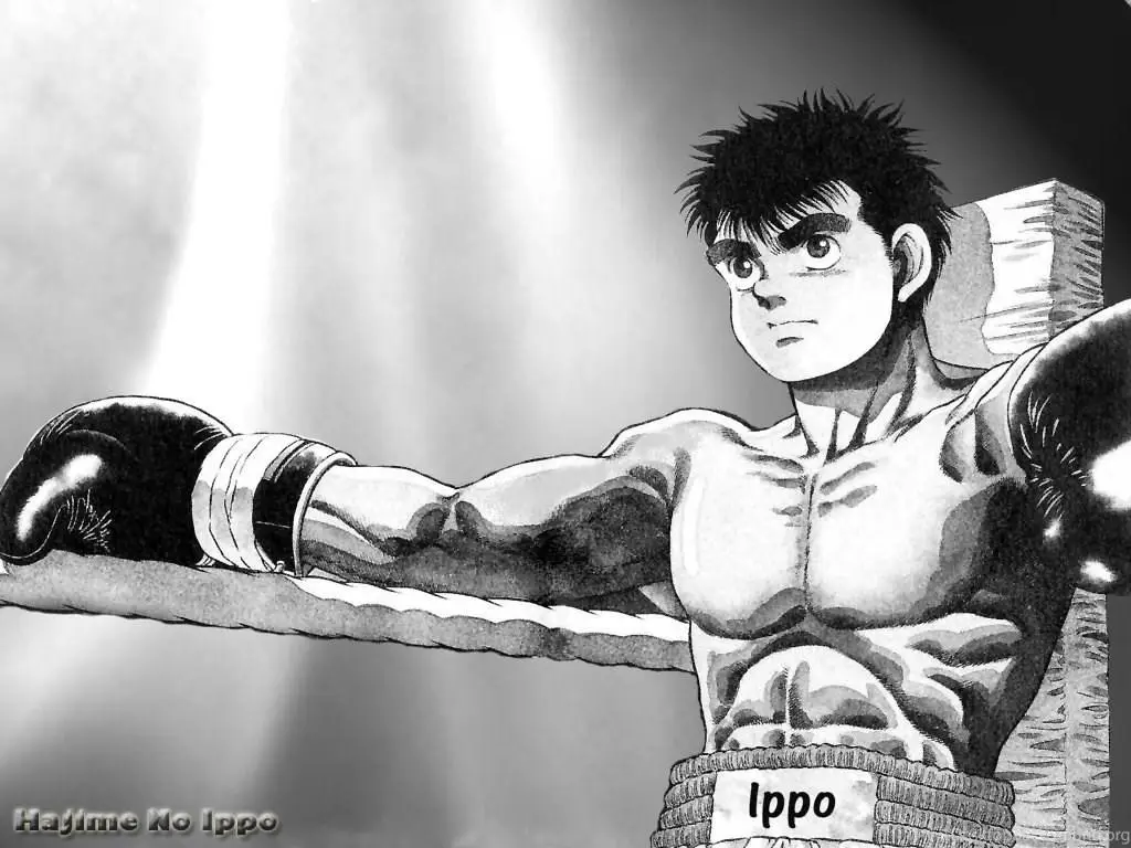 Potret Ippo Makunouchi, tokoh utama Hajime no Ippo