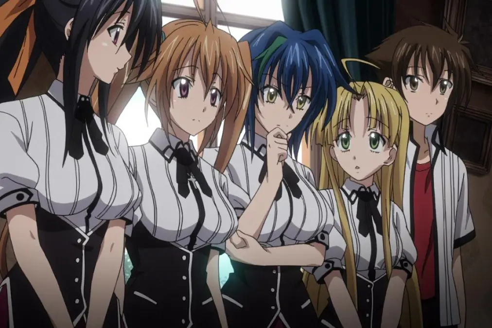 Gambar Adegan Pertempuran di High School DxD