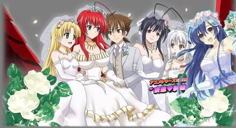 Hyoudou Issei dan haremnya di High School DxD