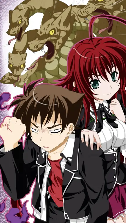 Issei dan Rias, karakter utama High School DxD