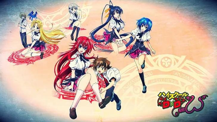 Gambar Issei dan Rias