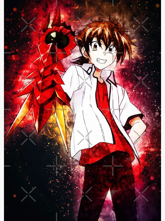 Issei Hyoudou, tokoh utama dalam anime High School DxD