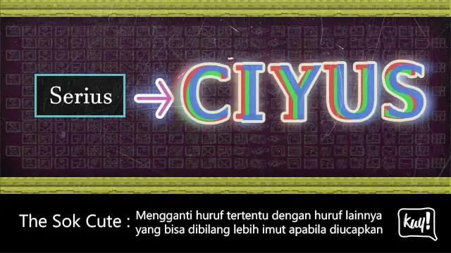 Istilah Gaul Indonesia Ilustrasi istilah gaul Indonesia