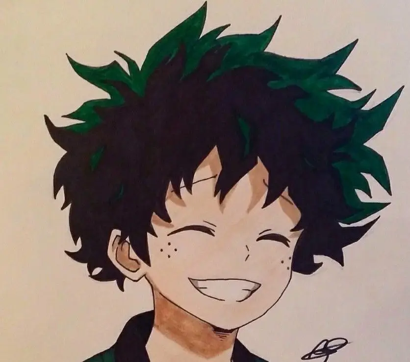 Gambar Izuku Midoriya dari Boku no Hero Academia