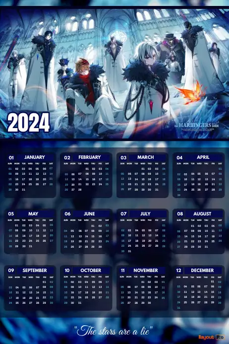 Grafik jadwal rilis anime tahun 2024