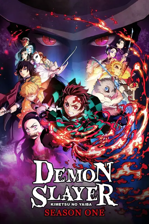 Gambar jadwal siaran Demon Slayer di Fuji TV