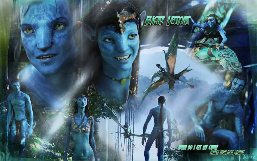 Jake dan Neytiri dalam Avatar 2