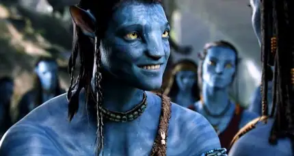 Jake Sully dan Neytiri dari film Avatar