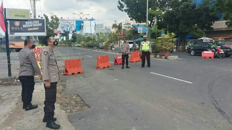 Pemandangan Jalan Antasari Bandar Lampung