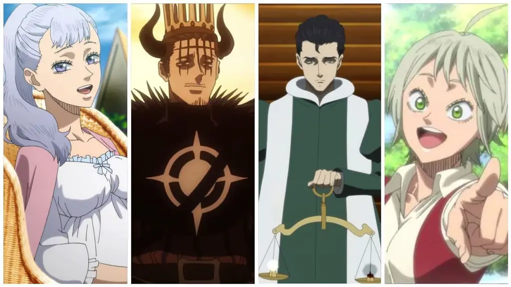 Jalinan Persahabatan dan Persaingan Bagan hubungan karakter di Black Clover