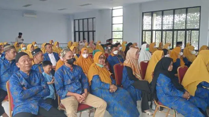 Foto jamaah haji di Wisma Haji Bandar Lampung