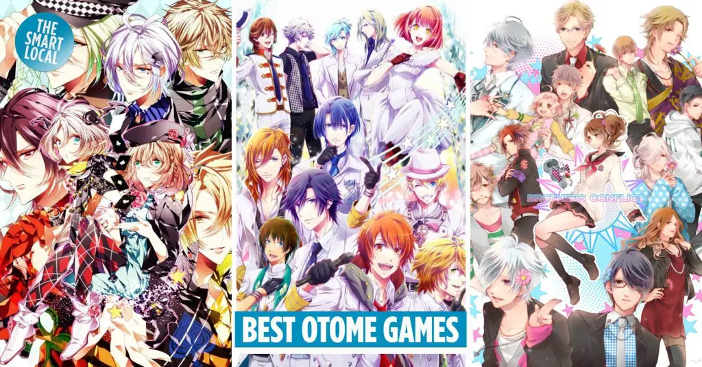 Kumpulan gambar cuplikan berbagai adaptasi anime dari game otome