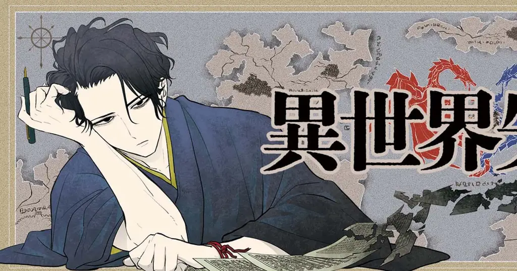 Jelajahi Dunia Isekai yang Luas Gambar peta dunia dari game Isekai Shikkaku V