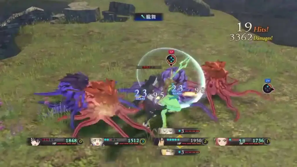 Peta dunia Tales of Zestiria yang luas dan detail.