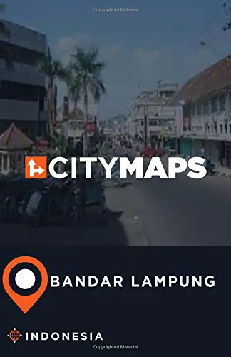 Peta yang menampilkan berbagai objek wisata menarik di Bandar Lampung, lengkap dengan keterangan dan akses menuju lokasi.