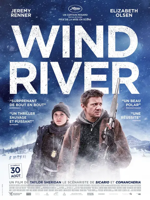 Jeremy Renner sebagai pemeran utama dalam film Wind River Jeremy Renner dalam film Wind River