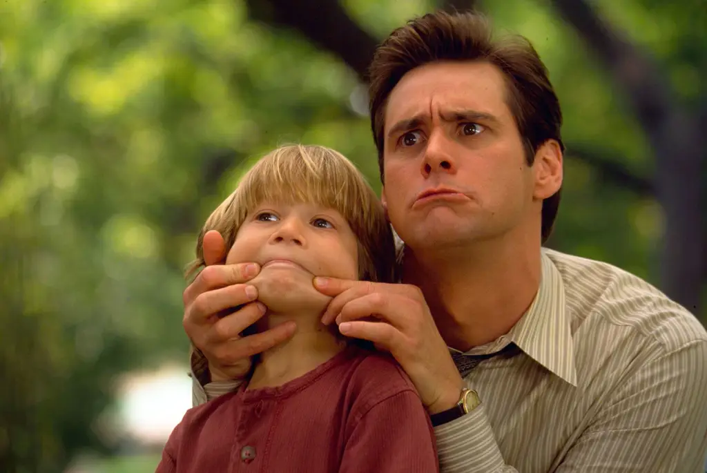 Jim Carrey dalam film Liar Liar